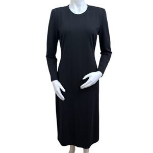 Argent Work Dress in Ponte Jersey Black Size M